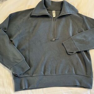 Spanx air essentials Half zip size M